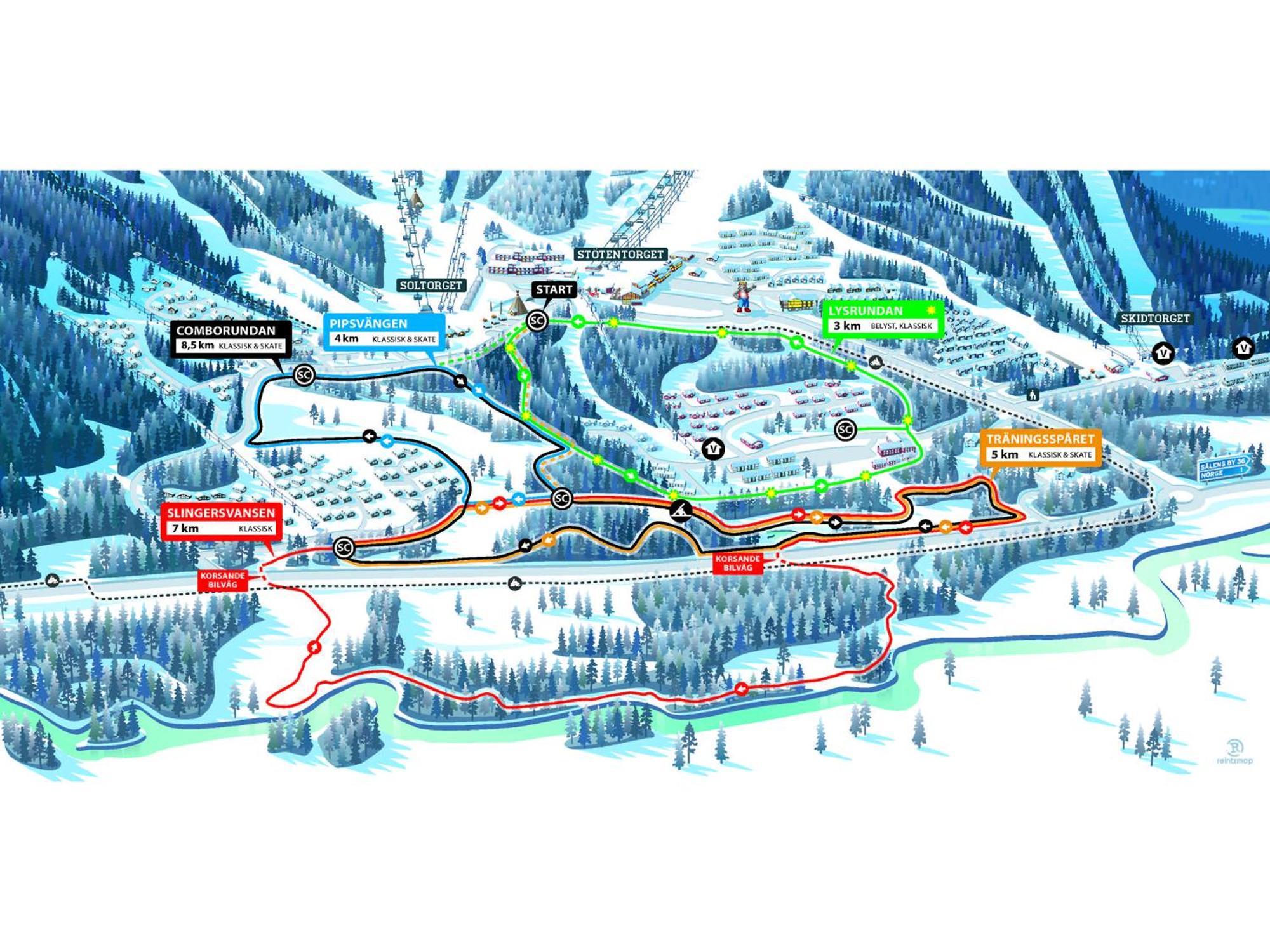 Stoten Ski Hotel Salen  Exterior photo
